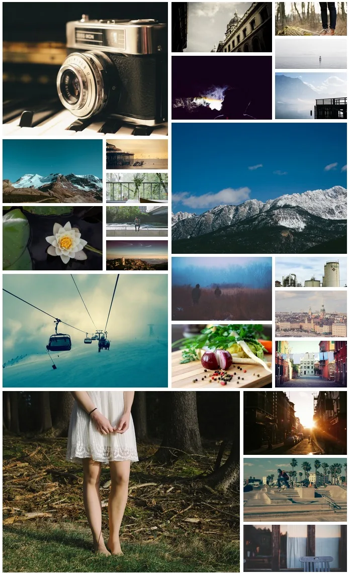 Image Photo Gallery Final Tiles Grid ekran görüntüsü 1