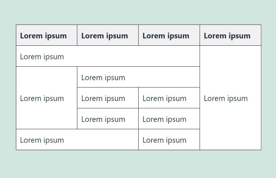 Flexible Table Block ekran görüntüsü 1