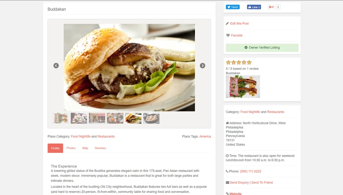 GeoDirectory – WP Business Directory Plugin and Classified Listings Directory ekran görüntüsü 3