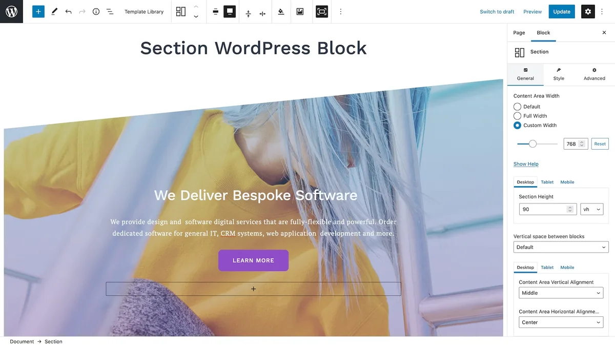 Getwid – Gutenberg Blocks ekran görüntüsü 3