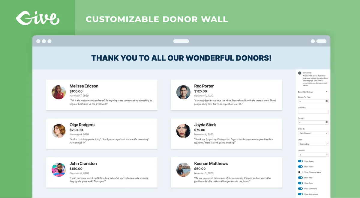 GiveWP – Donation Plugin and Fundraising Platform ekran görüntüsü 4