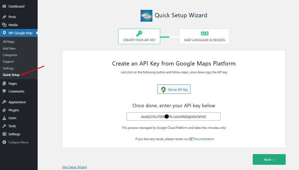 Maps Plugin using Google Maps for WordPress – WP Google Map ekran görüntüsü 1