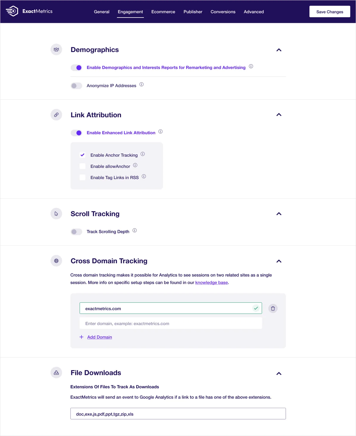 ExactMetrics – Google Analytics Dashboard for WordPress (Website Stats Plugin) ekran görüntüsü 4