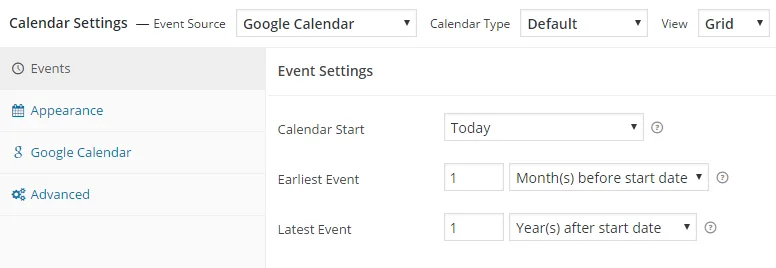 Simple Calendar – Google Calendar Plugin ekran görüntüsü 3