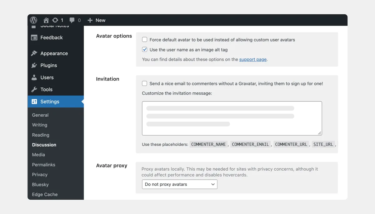 Gravatar Enhanced – Avatars, Profiles, and Privacy ekran görüntüsü 2