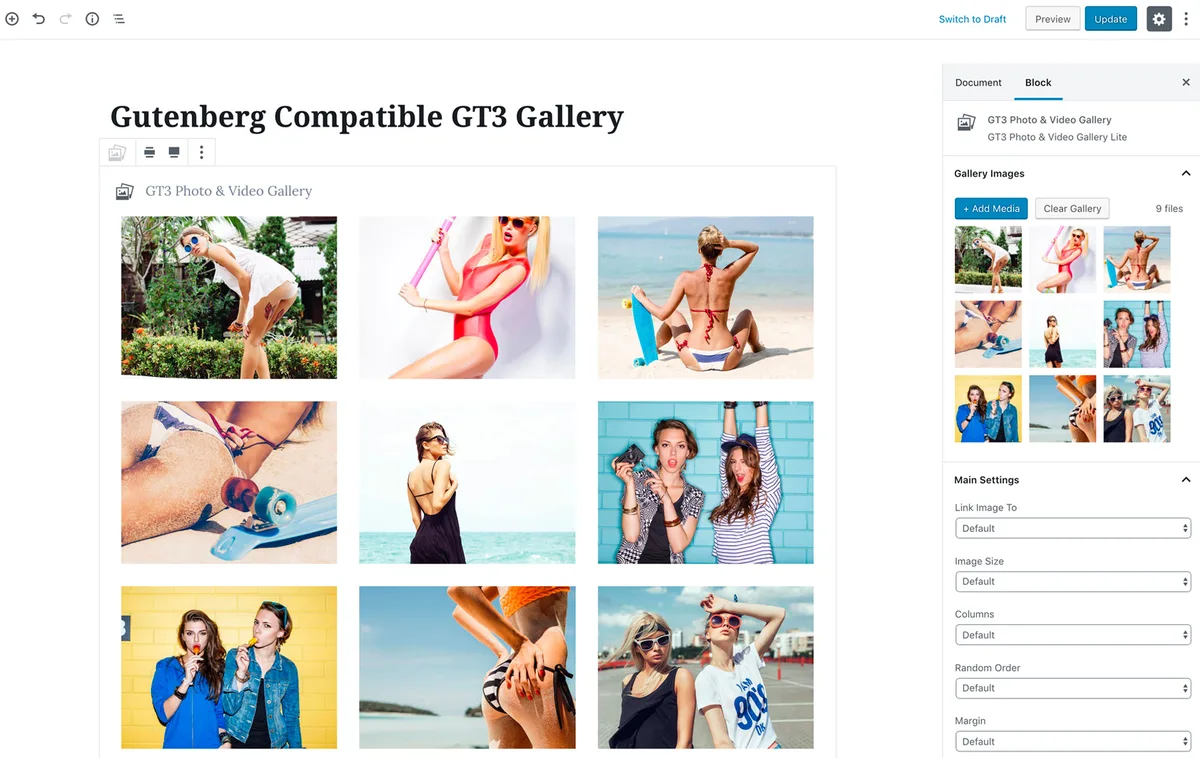 Photo Gallery – GT3 Image Gallery & Gutenberg Block Gallery ekran görüntüsü 1