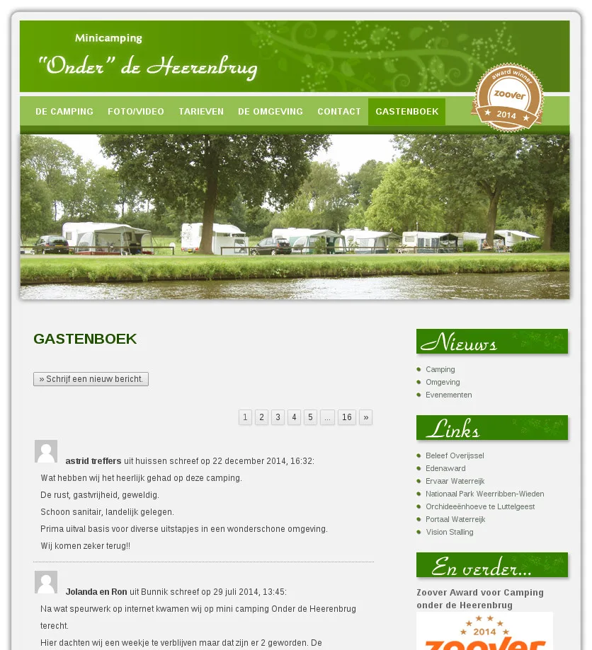 Gwolle Guestbook ekran görüntüsü 1