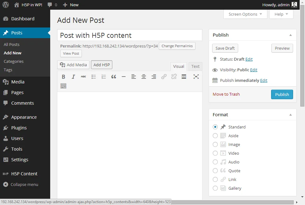 Interactive Content – H5P ekran görüntüsü 3