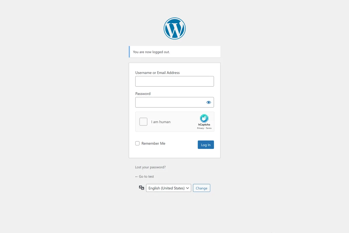 hCaptcha for WP ekran görüntüsü 1