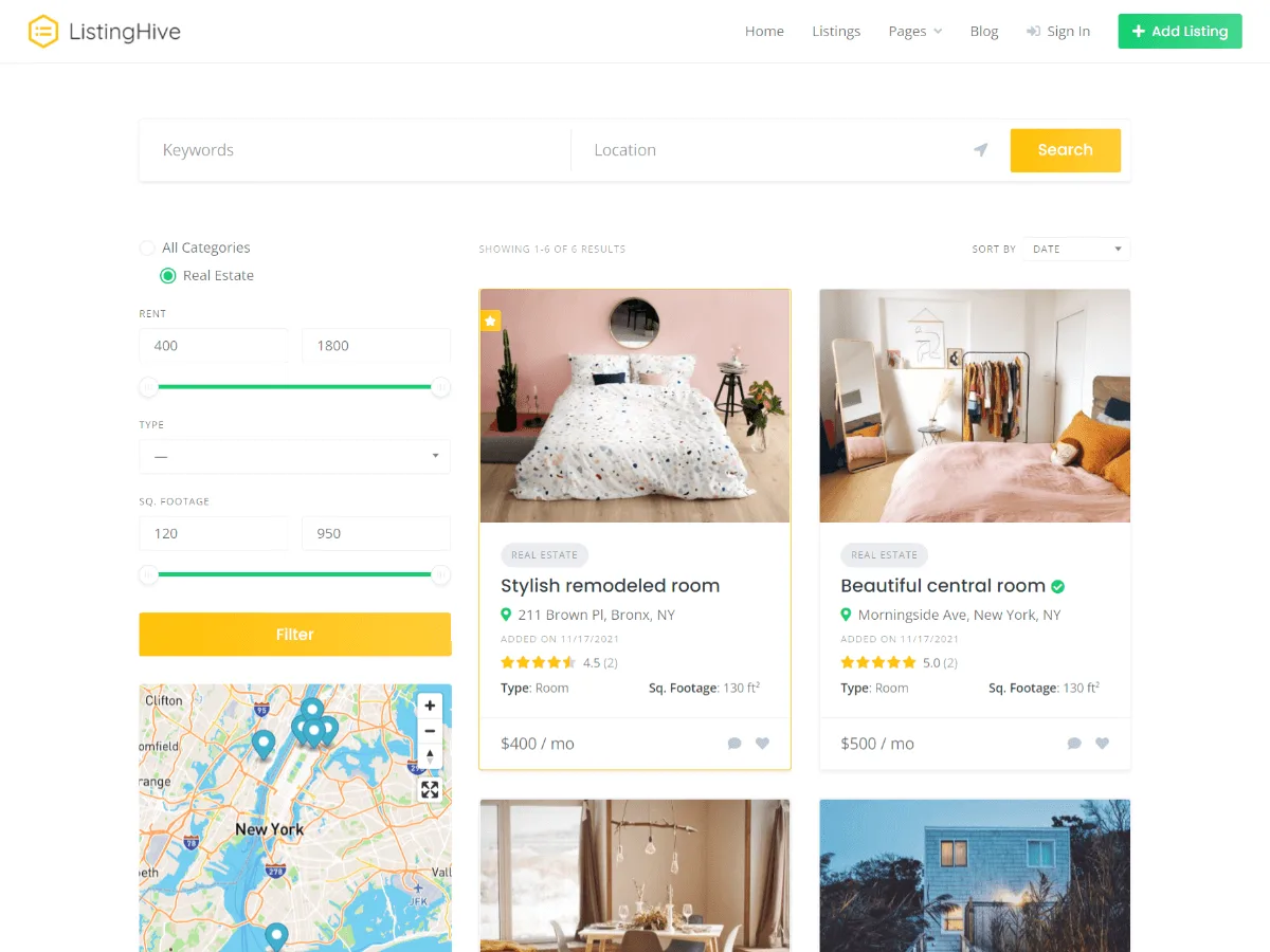 HivePress – Business Directory, Listings & Classified Ads Plugin ekran görüntüsü 2