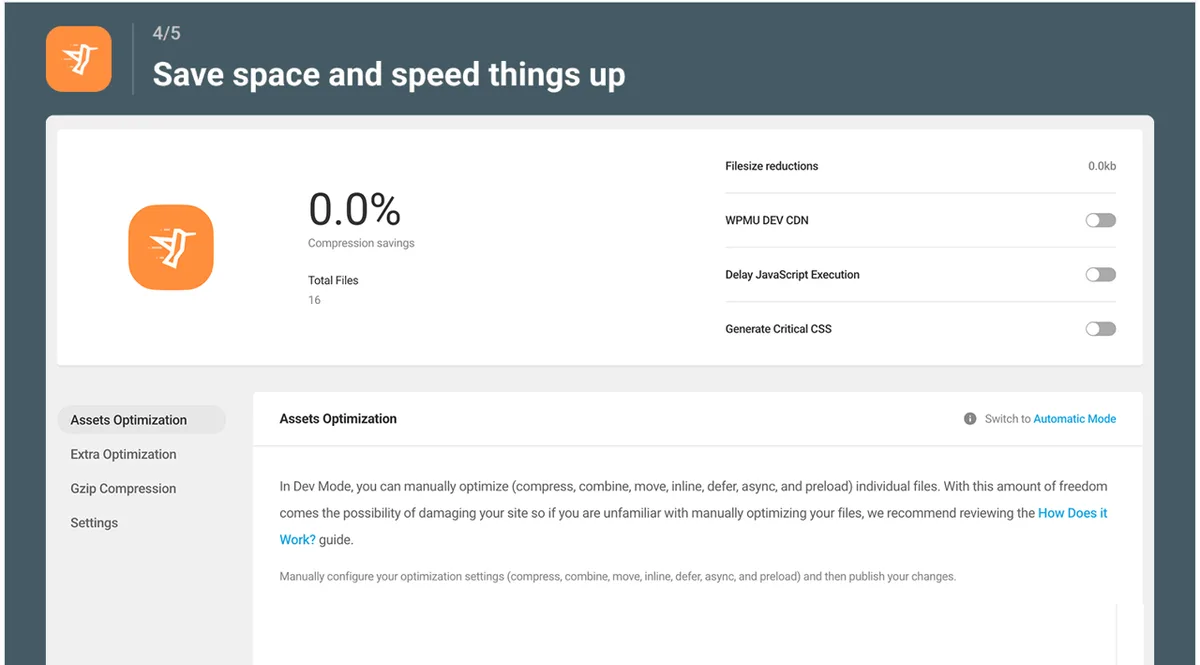 Hummingbird Performance – Cache & Page Speed Optimization for Core Web Vitals | Critical CSS | Minify CSS | Defer CSS Javascript | CDN ekran görüntüsü 4