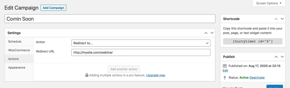 HurryTimer – An Scarcity and Urgency Countdown Timer for WordPress & WooCommerce ekran görüntüsü 3
