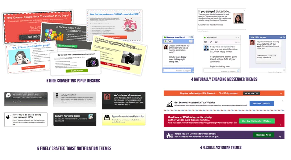 Icegram Engage – Popups, Optins, CTAs & Lead Generation ekran görüntüsü 2