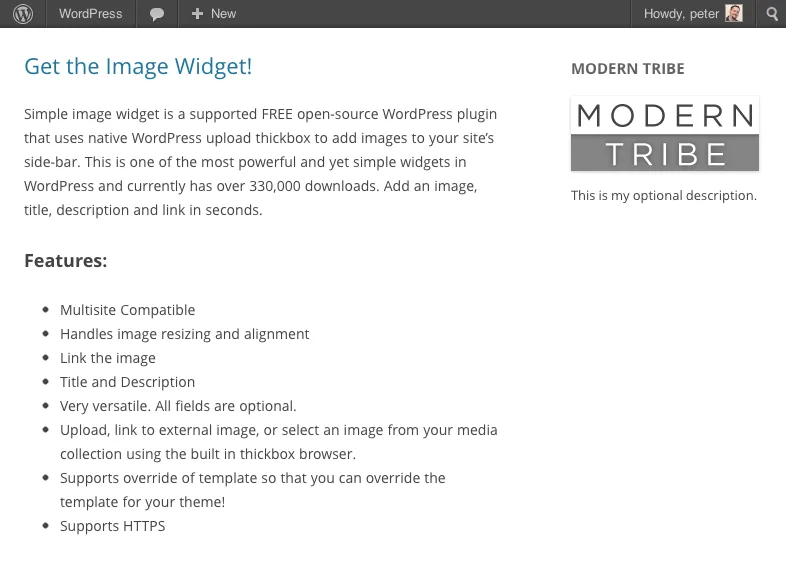 Image Widget ekran görüntüsü 3