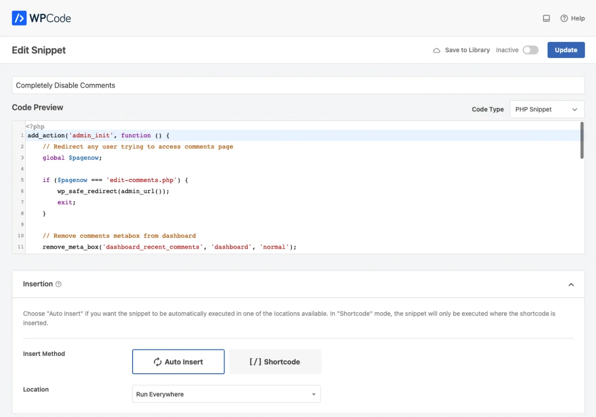 WPCode – Insert Headers and Footers + Custom Code Snippets – WordPress Code Manager ekran görüntüsü 3