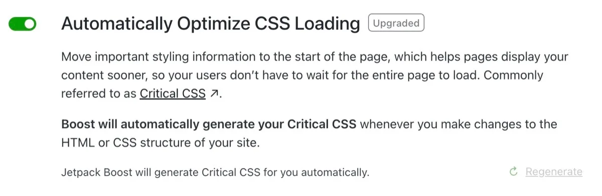 Jetpack Boost – Website Speed, Performance and Critical CSS ekran görüntüsü 3