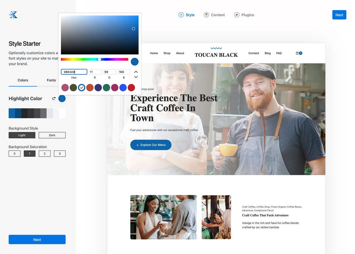Kadence Starter Templates — Predesigned Website Templates ekran görüntüsü 4