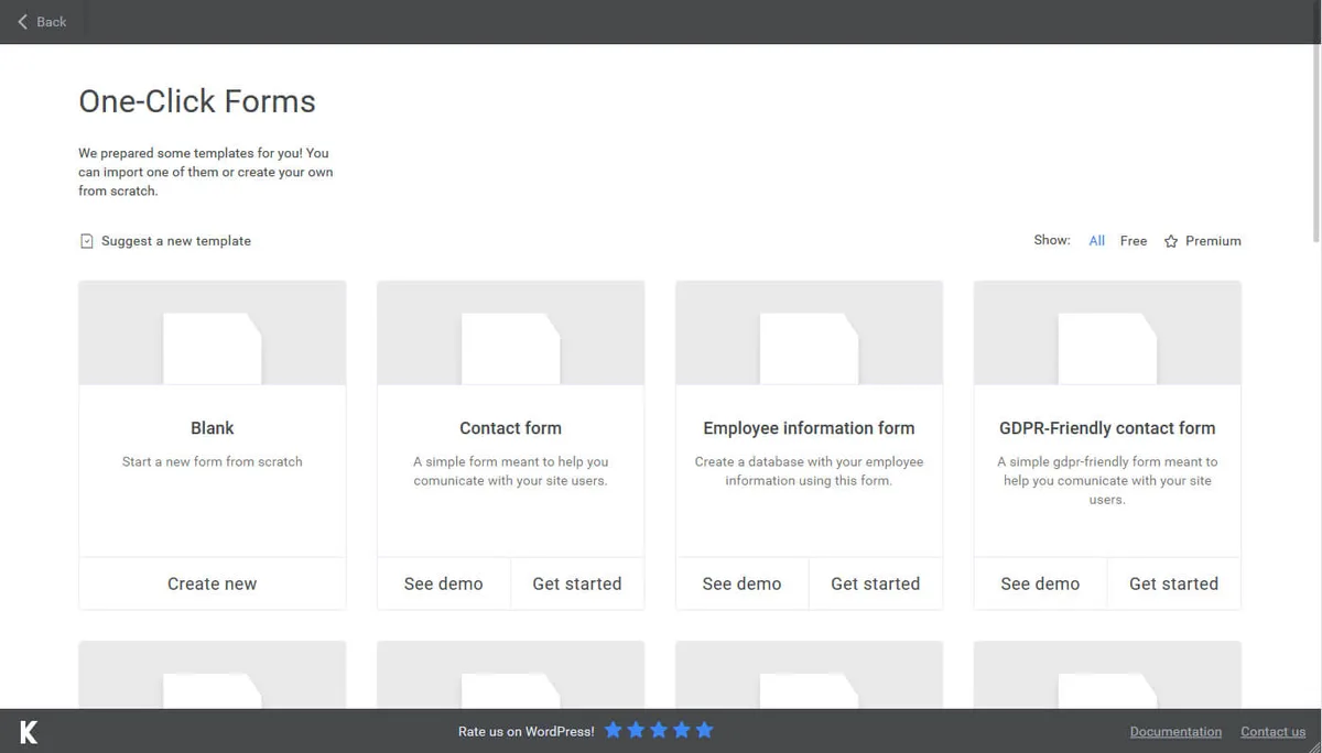 Kali Forms — Contact Form & Drag-and-Drop Builder ekran görüntüsü 2