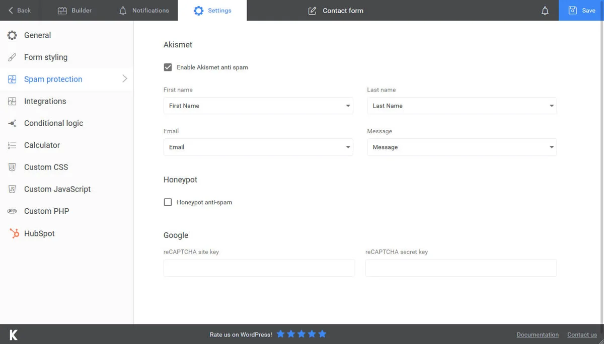 Kali Forms — Contact Form & Drag-and-Drop Builder ekran görüntüsü 3