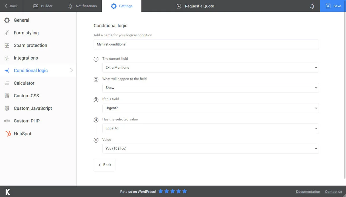Kali Forms — Contact Form & Drag-and-Drop Builder ekran görüntüsü 4