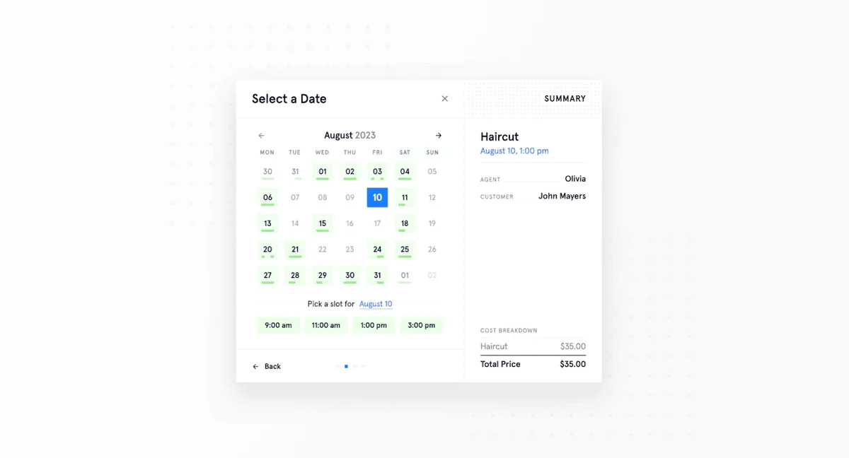 Appointment Booking Plugin – LatePoint | Calendar & Scheduling for WordPress ekran görüntüsü 1
