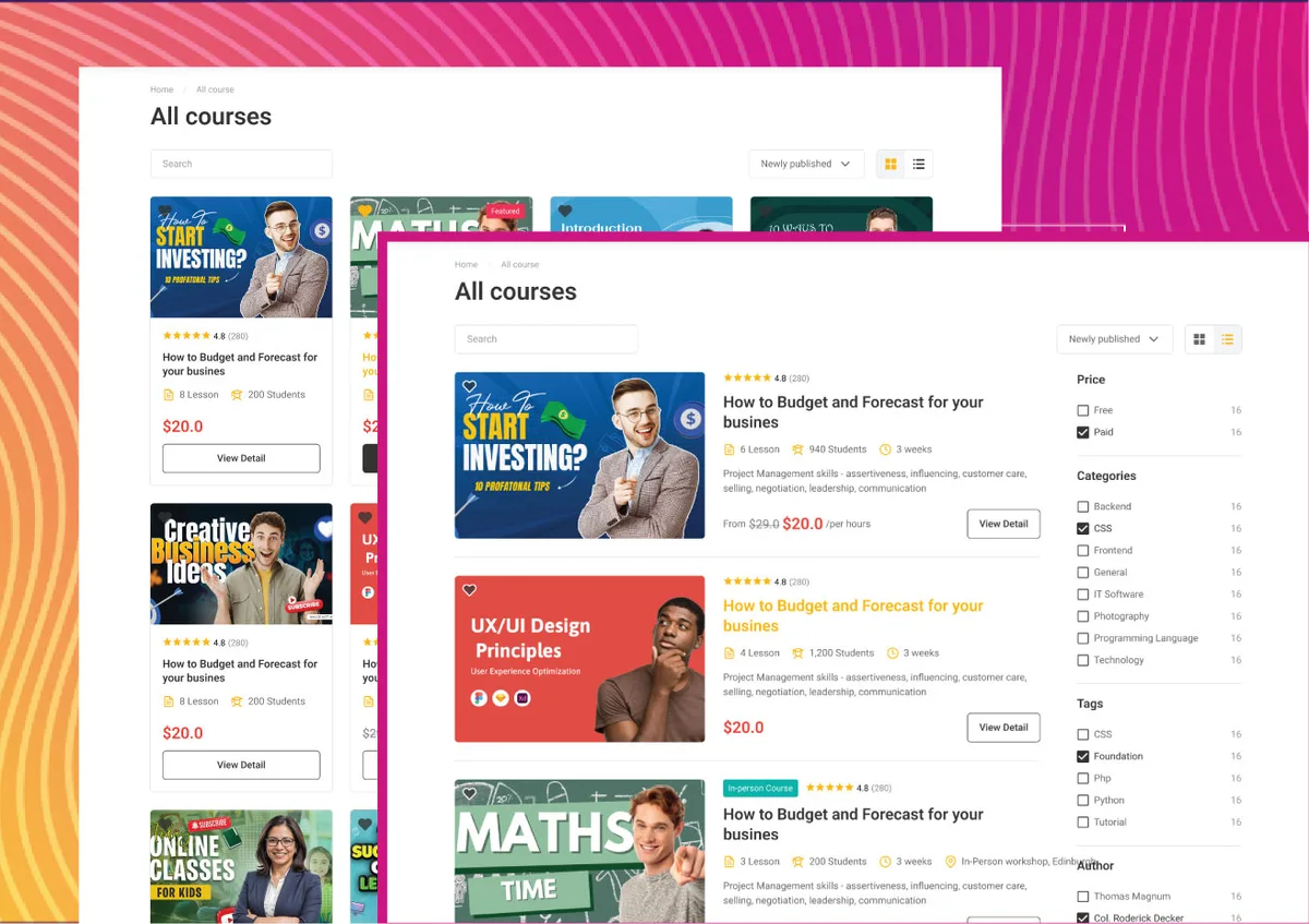 LearnPress – WordPress LMS Plugin for Create and Sell Online Courses ekran görüntüsü 1