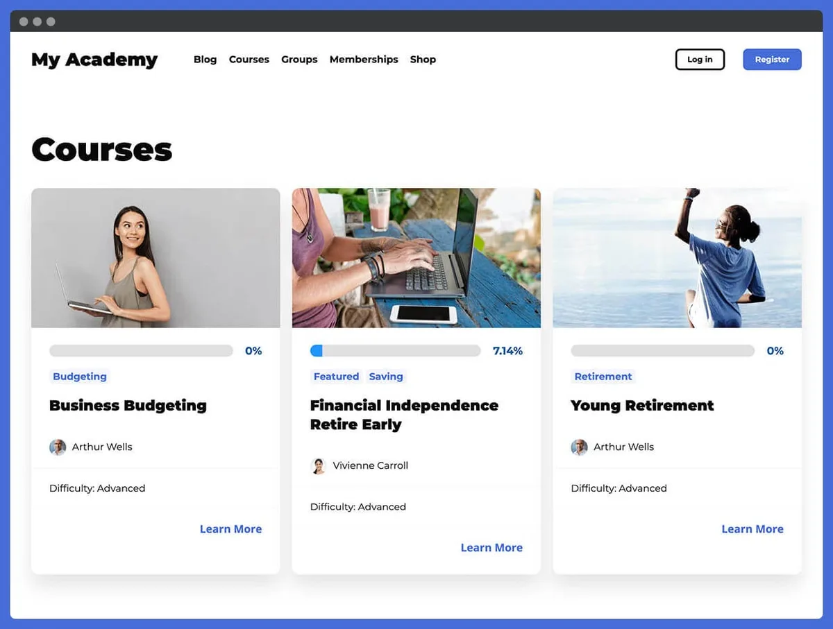 LifterLMS – WP LMS for eLearning, Online Courses, & Quizzes ekran görüntüsü 1