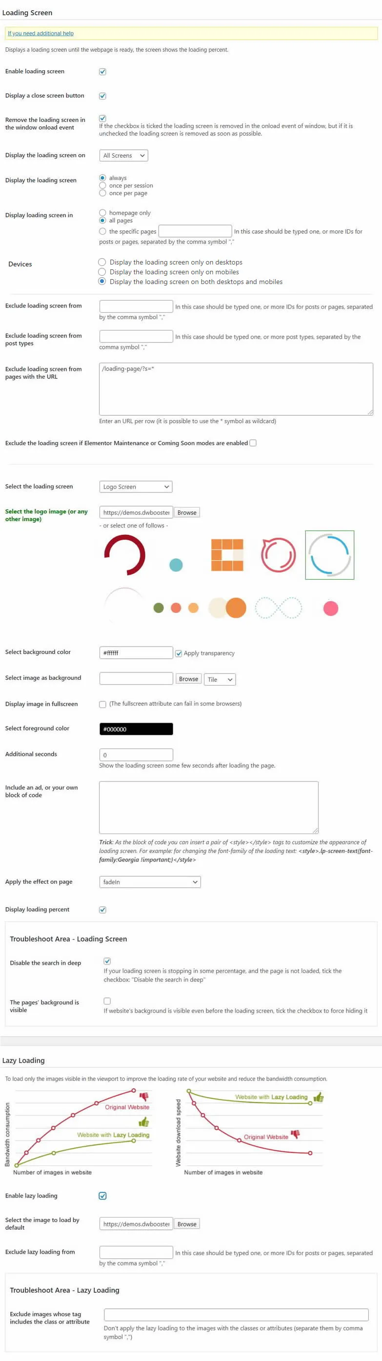 Loading Page with Loading Screen ekran görüntüsü 4