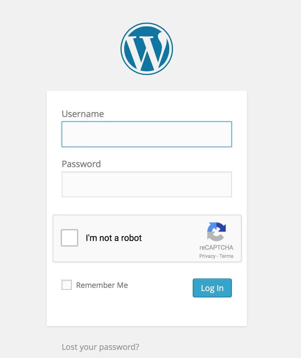 Login No Captcha reCAPTCHA ekran görüntüsü 2