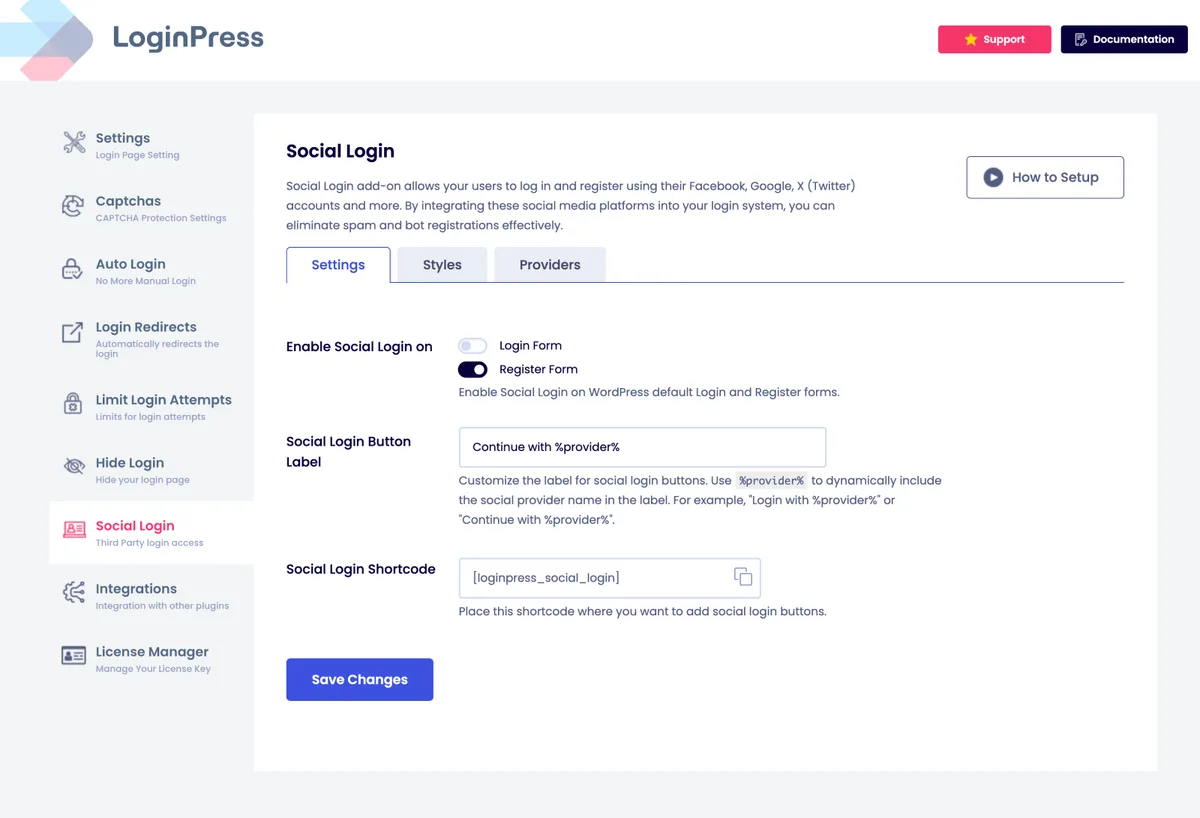 LoginPress | wp-login Custom Login Page Customizer ekran görüntüsü 3