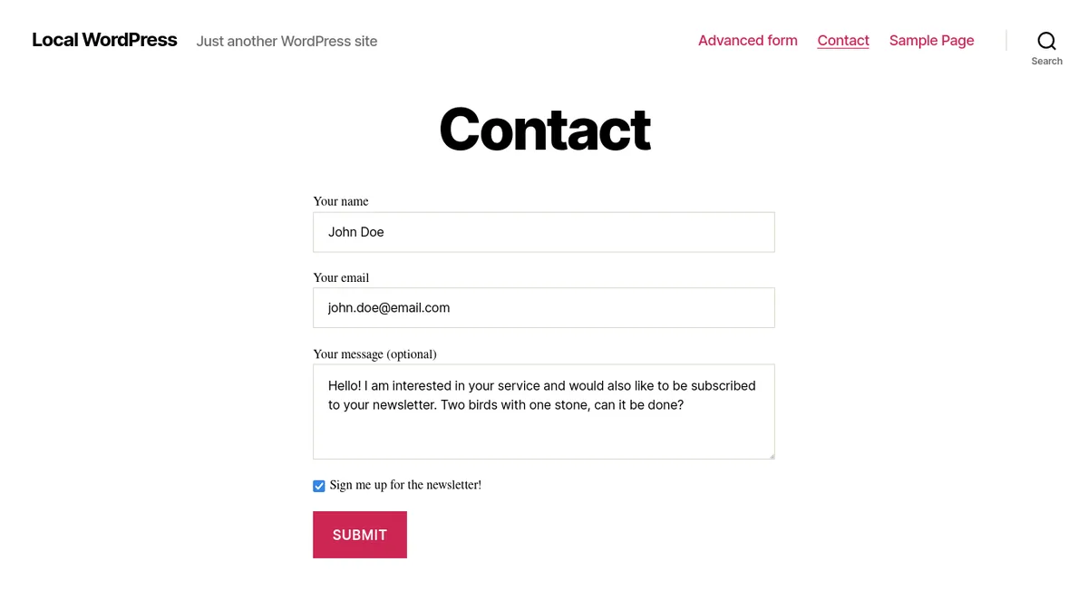 MC4WP: Mailchimp for WordPress ekran görüntüsü 2