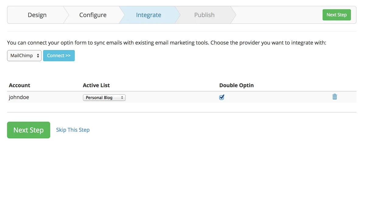 Mailmunch Forms for Mailchimp ekran görüntüsü 4