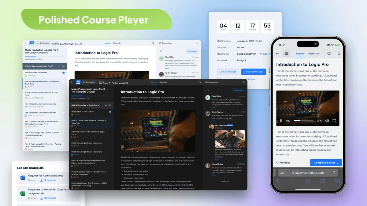 MasterStudy LMS WordPress Plugin – for Online Courses and Education ekran görüntüsü 2