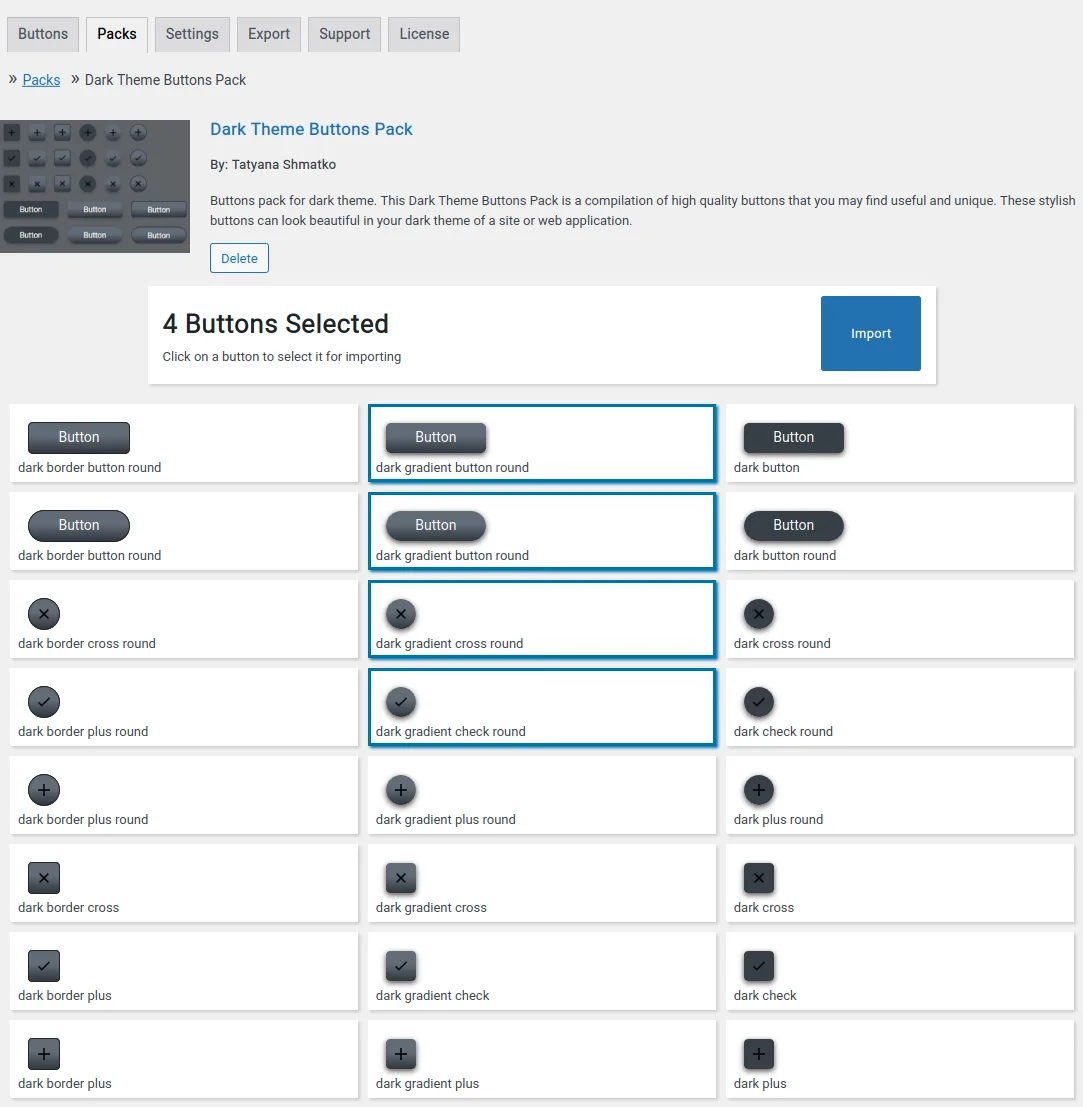 MaxButtons – Create buttons ekran görüntüsü 4