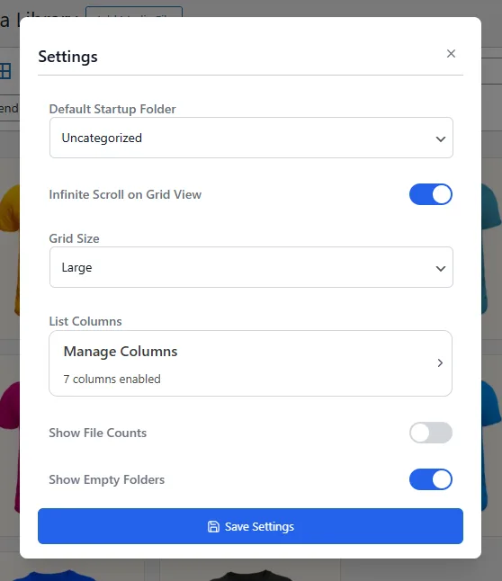 Media Library Organizer – Folders, File Manager & Media Categories ekran görüntüsü 3