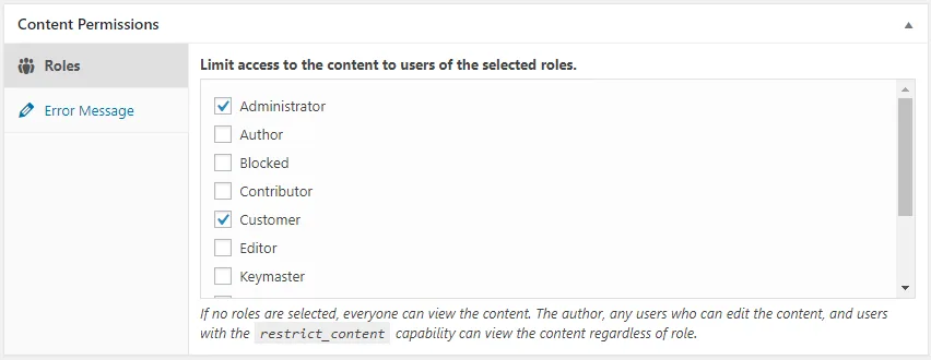 Members – Membership & User Role Editor Plugin ekran görüntüsü 3