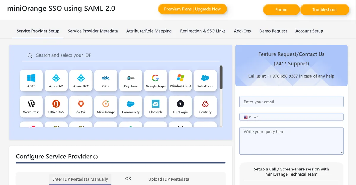 SAML Single Sign On – SSO Login ekran görüntüsü 2