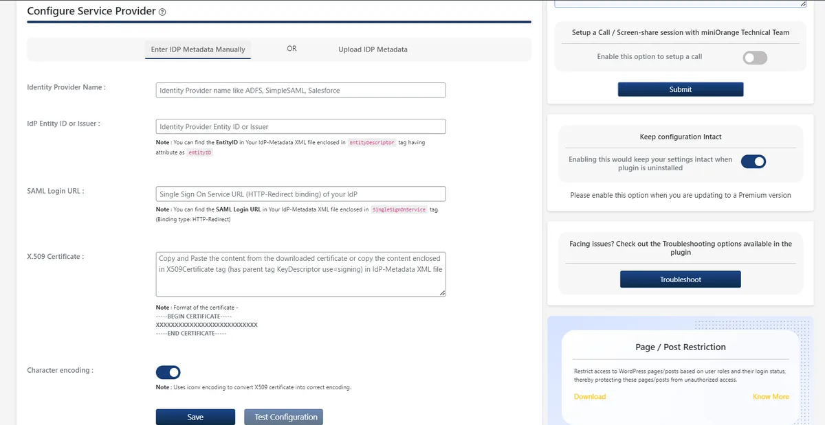 SAML Single Sign On – SSO Login ekran görüntüsü 3
