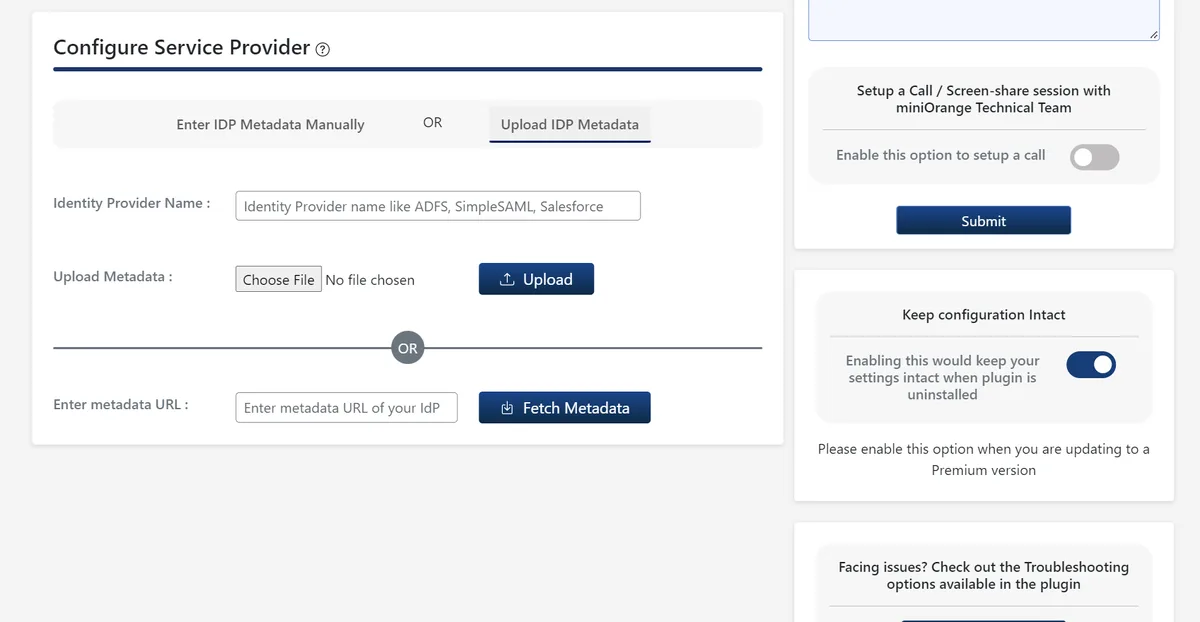 SAML Single Sign On – SSO Login ekran görüntüsü 4