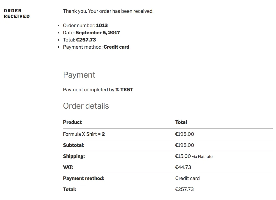 Mollie Payments for WooCommerce ekran görüntüsü 4