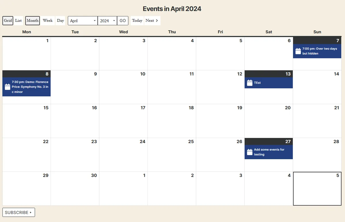 My Calendar – Accessible Event Manager ekran görüntüsü 1