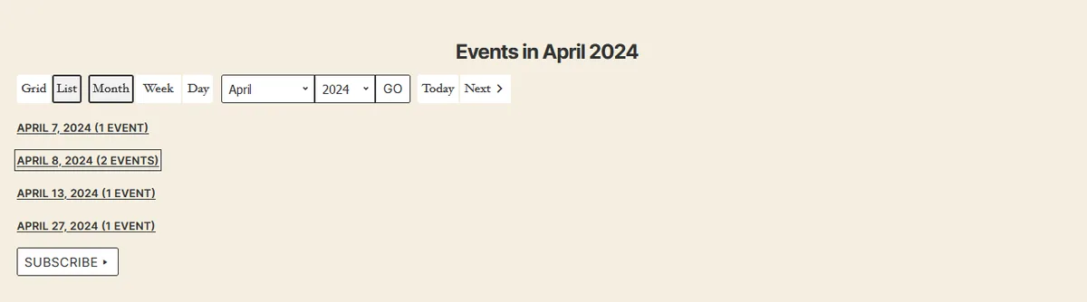My Calendar – Accessible Event Manager ekran görüntüsü 2