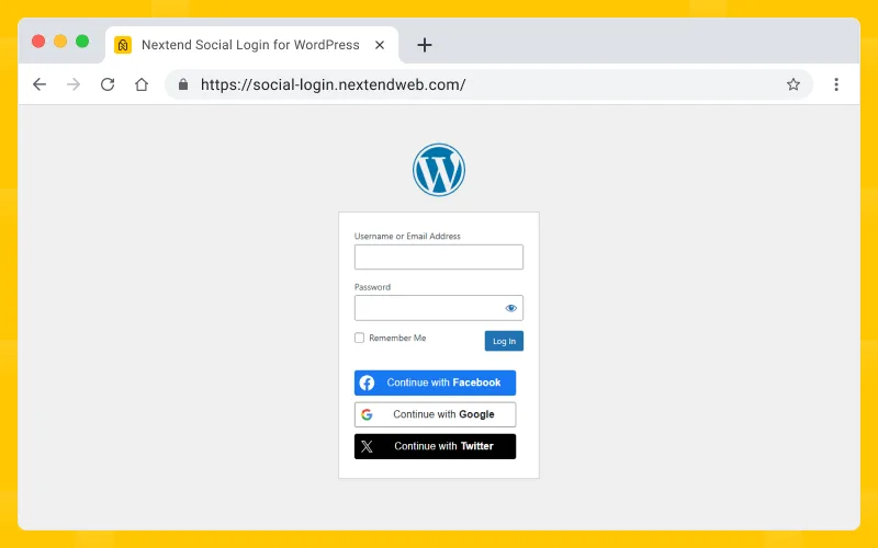 Nextend Social Login and Register ekran görüntüsü 1