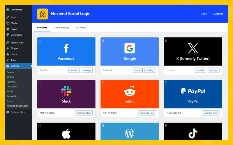 Nextend Social Login and Register ekran görüntüsü 3