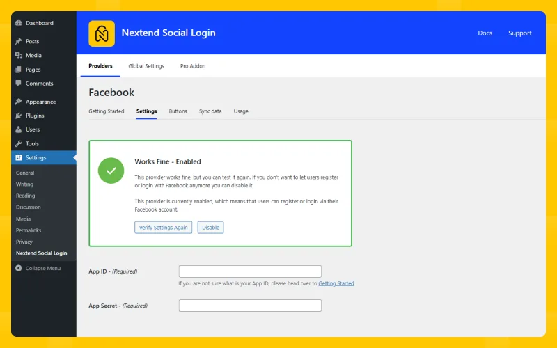 Nextend Social Login and Register ekran görüntüsü 4