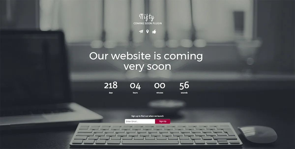 Coming Soon & Maintenance Mode Page & Under Construction ekran görüntüsü 1