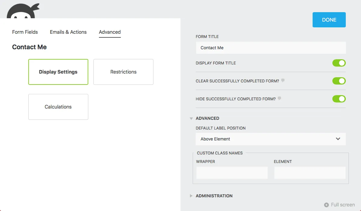 Ninja Forms – The Contact Form Builder That Grows With You ekran görüntüsü 3