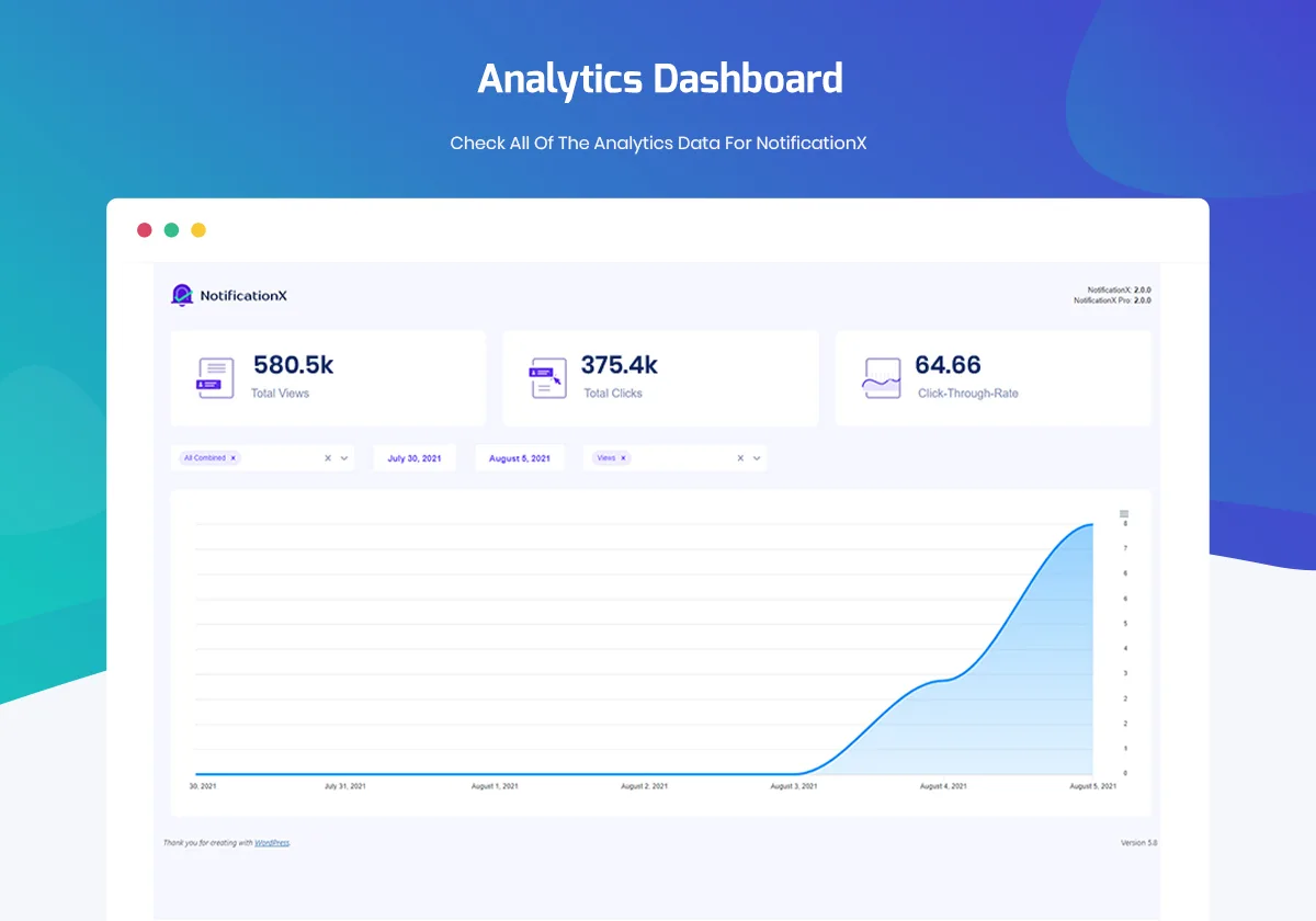 NotificationX – FOMO, Live Sales Notification, WooCommerce Sales Popup, GDPR, Social Proof, Announcement Banner & Floating Notification Bar ekran görüntüsü 2