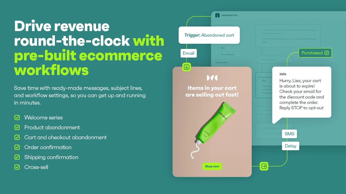 Newsletters, Email Marketing, SMS and Popups by Omnisend ekran görüntüsü 2