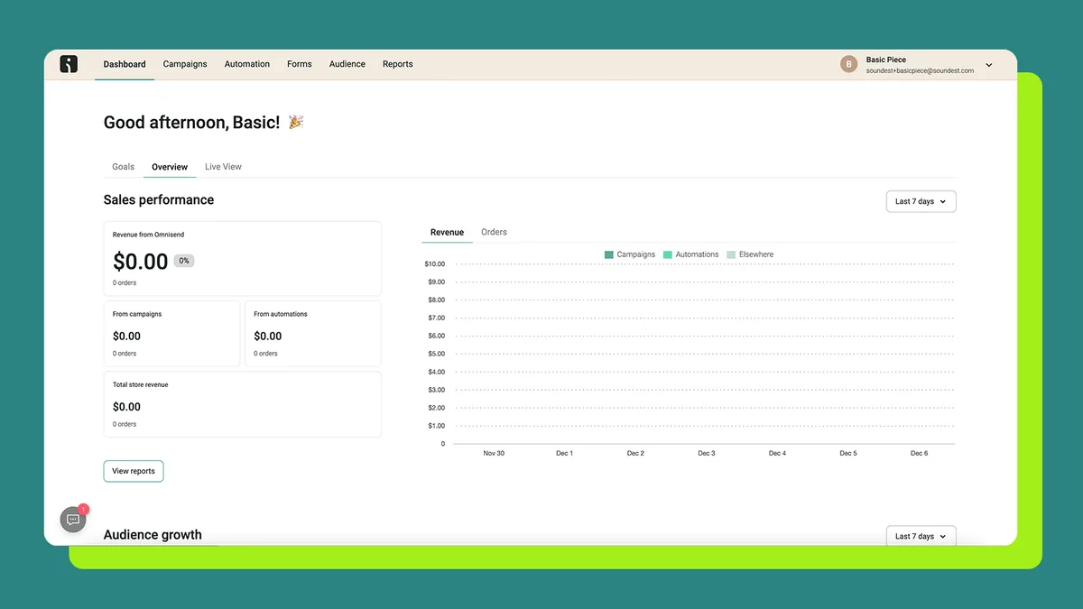 Email Marketing for WooCommerce by Omnisend ekran görüntüsü 2